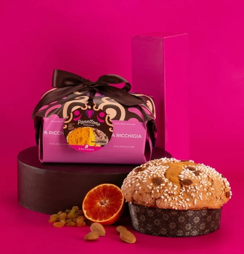 Panettones artisanaux et gourmandises "Ricchigia Bronte"
