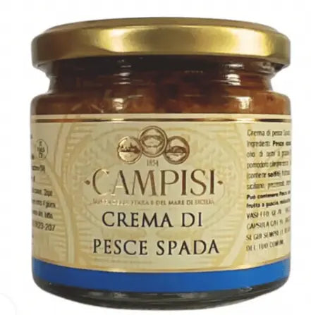 Crema di pesce spada | Campisi | da 190 gr Les Saveurs de Sicile