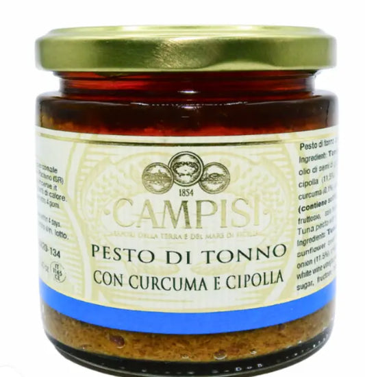 Pesto di Tonno con Curcuma e Cipolla | Campisi Les Saveurs de Sicile