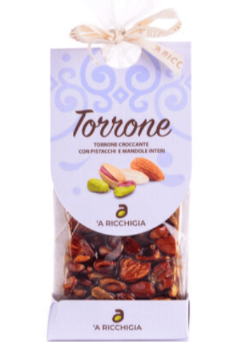 Torrone Croccante al Pistacchio e Mandorle