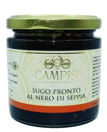 Sauce Tomate au noir de seiche 220gr.