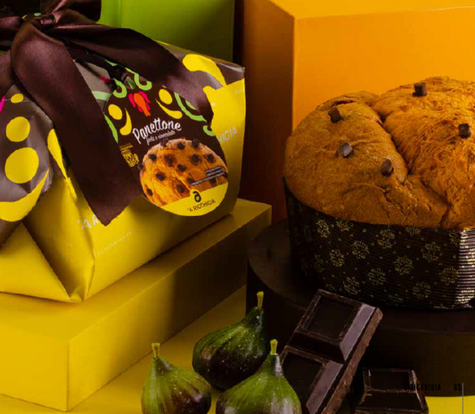 Panettone aux figues et chocolat fondant 750gr. No 000144i