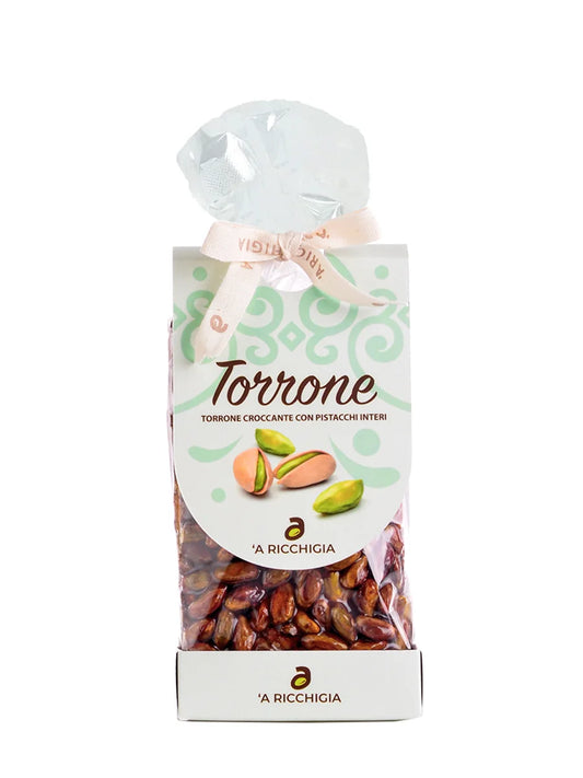 Torrone Croccante aux Pistaches de Brontè 150gr.