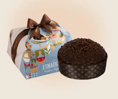 Panettone aux pépites de chocolat  EtnaDolce 750gr Les Saveurs de Sicile
