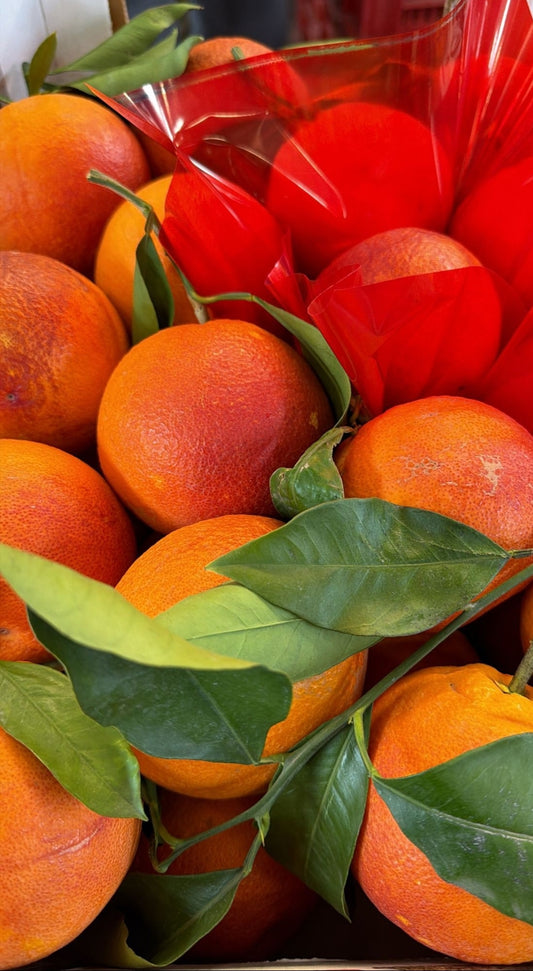 Oranges Tarocco Lempso semi-sanguines de Sicile 3.5kg''Non traités''(Cultivation: Février à Mars)